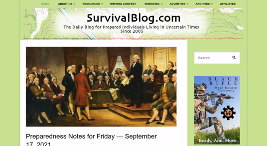 survival blog